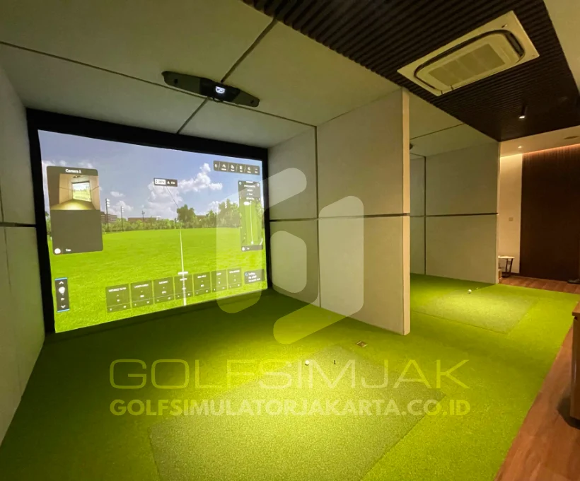 Golf Simulator Room Padded Panel