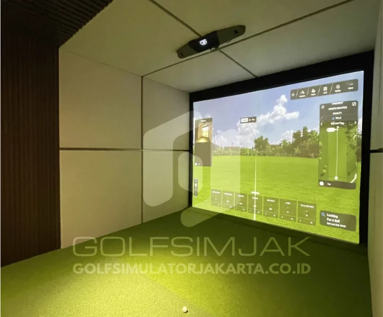Launch Monitor Golf Simulator Studio