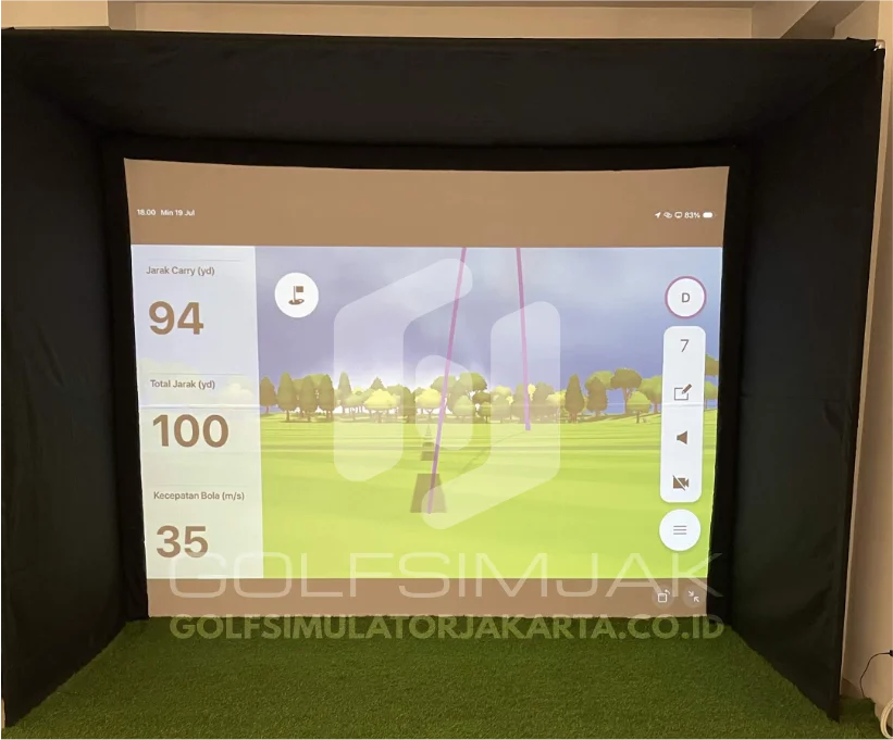 Golf Simulator Room