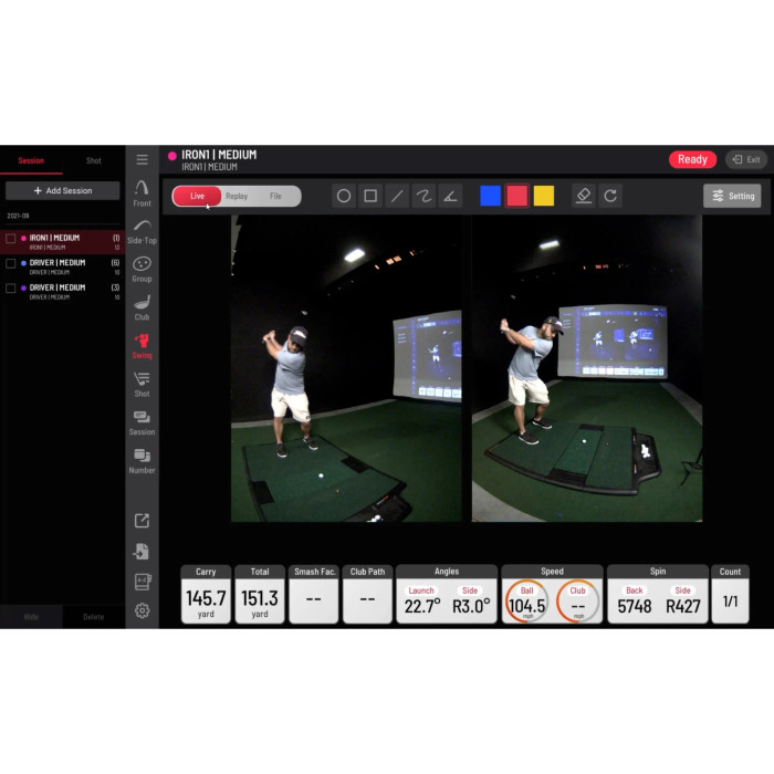 Uneekor Premium Swing Motion Camera Set
