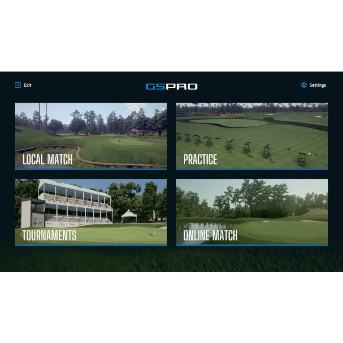 GSPro Golf Simulator Software